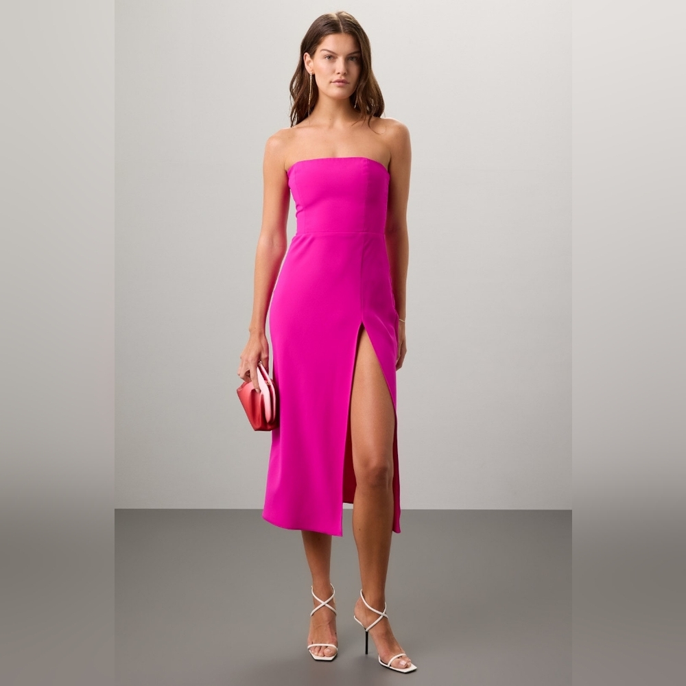 Amanda Uprichard Mandy Midi Dress